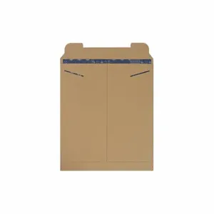 GRAINGER 5HZZ1 Mailer Envelopes, 12 3/4 Inch Size x 15 in, 0.036 Inch Size Material Thick, Kraft, 100 PK | CP8XGV