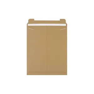 GRAINGER 5HZZ4 Mailer Envelopes, 17 Inch Size x 21 in, 0.036 Inch Size Material Thick, Kraft, 100 PK | CP8XHA