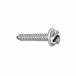 GRAINGER 5NCG2 License Plate Screw, 3/4 Inch Length, #14 Thread Size, Self Drilling Type, 50PK | CG9WKB