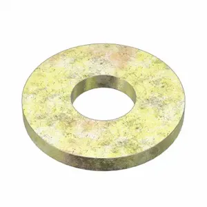 GRAINGER 5RKG9 Extra Thick USS Washer, Screw Size 7/16 Inch, Steel, Grade 8, Zinc Yellow | CP9NTG