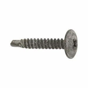 GRAINGER 5RKL3 Trim Screws, 1 Inch Length, Steel, #8 Size, Washer Type, 100PK | CG9WCK