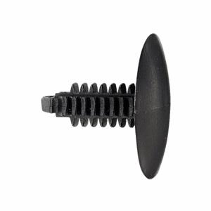 GRAINGER 5RKV7 Push-In Rivet, Domed Rivet Head, Ribbed Shank, Nylon, Black, 0.813 Inch Rivet Length | CQ3YDN