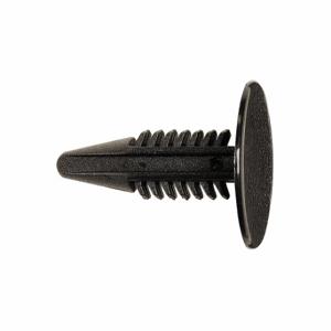GRAINGER 5RKW1 Push-In Rivet, Domed Rivet Head, Ribbed Shank, Plastic, Black, 0.938 Inch Rivet Length | CQ3YDT