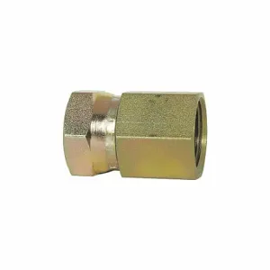 GRAINGER 5RKY2 Hydraulic Hose Adapter, 1/2 x 1/2 Inch Fitting Size, Female x Female, NPTF x NPTF | CQ7DPP