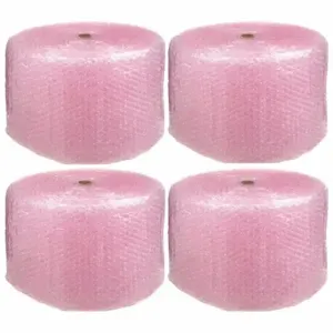 GRAINGER 5VEP8 Bubble Rolls, 1/2 Inch Bubble Size, 12 Inch Roll Width, 250 ft Roll Length, Anti-Static | CP7PAL