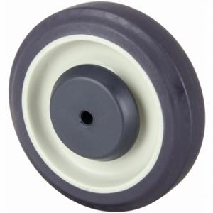 GRAINGER 5VT77 Nonmarking Rubber Tread on Plastic Core Wheel, 5 Inch Wheel Dia, 1 1/4 Inch Wheel Width | CQ4KAF