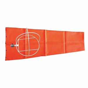 GRAINGER 5YGF1 Tragbarer Windsack, Polyester, 55 Zoll Länge, 13 Zoll Halsdurchmesser, Orange | CQ7YPL