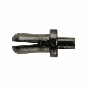 GRAINGER 5ZDU4 Drive Rivet, Flat Rivet Head, Expanding Shank, Plastic, Black, 0.39 Inch Rivet Lg, 25 PK | CQ3YDE