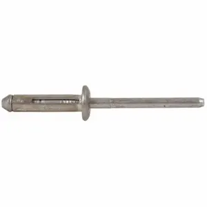 GRAINGER 5ZKZ4 Blind Rivet, Aluminum Rivet Body, Aluminum Mandrel, 3/16 Inch Rivet Dia, 250 Pack | CP7RMC