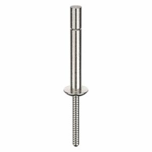 GRAINGER 5ZLA4 Blind Rivet, Aluminum Rivet Body, Aluminum Mandrel, 1/4 Inch Rivet Dia, 250 Pack | CP7RLX