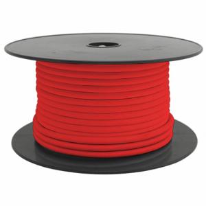 GRAINGER 5ZLL4 Primary Automotive Wire, 10 Awg Wire Size, Pvc, Stranded, 100 ft Length, Red | CP7PDL