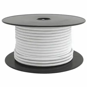 GRAINGER 5ZLL9 Primary Automotive Wire, 12 Awg Wire Size, Pvc, Stranded, 100 ft Length, White | CP7PDQ