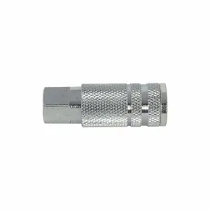 GRAINGER 5ZLP6 Quick Connect Hose Coupling, 1/4 Inch Body Size, 1/4 Inch Hose Fitting Size, Steel | CQ2JDE