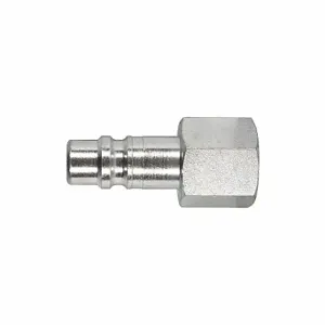 GRAINGER 5ZLR3 Quick Connect Hose Coupling, 3/8 Inch Body Size, 3/8 Inch Hose Fitting Size, 2 PK | CQ2FWT