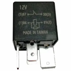 GRAINGER 5ZMU6 Automotive Relay, 50 A12V Contact Rating, 4 Pins, B3 Pin Configuration | CP7PDH