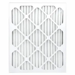 GRAINGER 60RD87 Pleated Air Filter, 16x20x2, MERV 13, High Capacity, Synthetic, Beverage Board | CQ3RAT