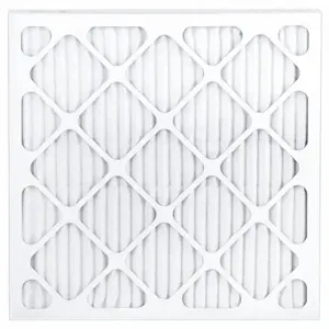 GRAINGER 60RD93 Pleated Air Filter, 20x20x1, MERV 13, High Capacity, Synthetic, Beverage Board | CQ3RAV