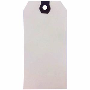 GRAINGER 61KU67 Blank Shipping Tag, #5, 4 3/4 Inch Tag Height, 2 3/8 Inch Tag Width, 13 Points, Manila | CP7REW