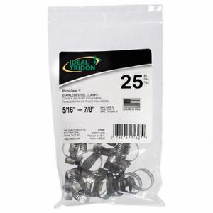 GRAINGER 626067B Contractor Bag, 301 Stainless Steel, Perforated Band, 25 PK | CQ7ZAW 802UL5