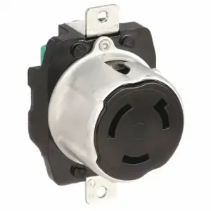 GRAINGER 6370CR Locking Receptacle, Non-NEMA, 50 A, 125V AC, 2 Poles | CQ2ZVR 49YX50