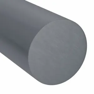 GRAINGER 64545127 Plastic Rod, 10 Ft Plastic Length, Gray, Opaque, 9000 Psi Tensile Strength | CQ3YFW 482V43