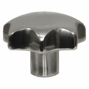 GRAINGER 65037M10 Hand Knob, Star, Stainless Steel, M10 Thread Size, Tapped, 63/64 Inch Handle Dia | CQ2JGM 410M98