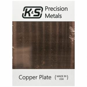 GRAINGER 6535 110 Copper Plate, 9 Inch X 12 Inch Size, 0.016 Inch Thickness | CP8YUL 803W08