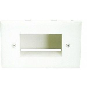 GRAINGER 6624 Low Voltage Recessed Wall Plate Almond | AF6YMV 20PX21