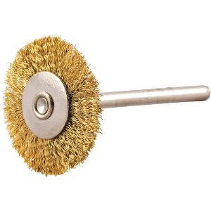 GRAINGER 66252838653 Wire Cup Brush, Crimped, Shank Mounting, Brush Size 1 | AX3MPH 443M89