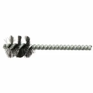 GRAINGER 66252838747 Single Spiral Tube Brush, Single Shank, 0.75 Inch Brush Dia, 1 Inch Brush Length, Steel | CQ4ZMB 443N38