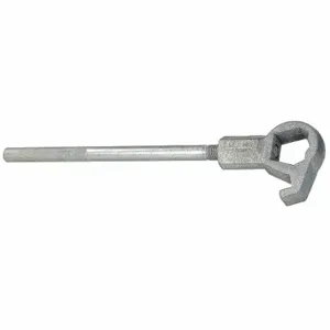 GRAINGER 6AKC0 Adjustable Hydrant Wrench, Adjustable Hydrant Wrench, Hex, 16.56 Inch Overall Length | CP9KUT