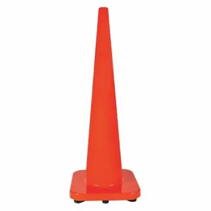 GRAINGER 6FGZ3 Traffic Cone, Day or Low Speed Roadway 40 MPH or Less, Non-Reflective, 36 Inch Cone Height | CQ7QYC