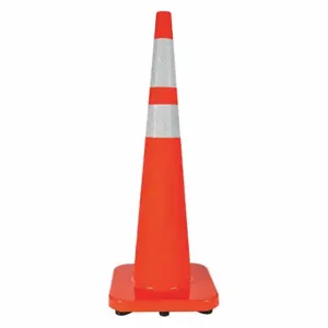 GRAINGER 6FGZ6 Traffic Cone, High Speed Roadway 45 MPH or Higher, Reflective, 36 Inch Cone Height | CQ7QZB