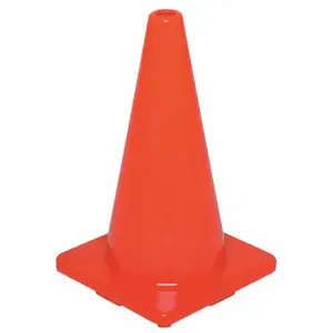 GRAINGER 6FGZ7 Traffic Cone, Day or Low Speed Roadway 40 MPH or Less, Non-Reflective, 18 Inch Cone Height | CQ7QXW