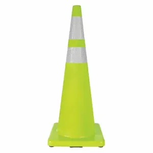 GRAINGER 6FHA8 Traffic Cone, Not Approved for Roadway Use, Reflective, 36 Inch Cone Height, Lime, Cone | CQ7QZW