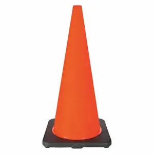 GRAINGER 6FHC0 Traffic Cone, Day or Low Speed Roadway 40 MPH or Less, Non-Reflective, Black Base | CQ7QYF