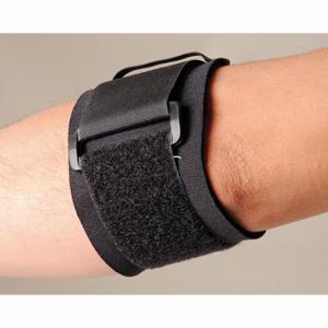GRAINGER 6T568 Elbow Support, S Ergonomic Support Size, Black, Single Strap, Fits Up To 10 In | CP9EBR