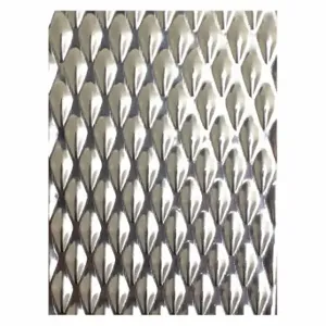 GRAINGER 7-GM 304#4-20Gx48x48 Silver Stainless Steel Sheet, 4 Ft X 4 Ft Size, 0.035 Inch Thick, Textured Finish, 7-Gm | CQ4UFD 481F18