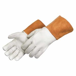 GRAINGER 7124 SM Welding Gloves, Wing Thumb, Cowhide, S Glove Size, 12 PK | CQ7YMF 34CN64