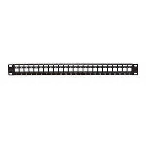 GRAINGER 7260 Rackmount Keystone Jack Panel 24 Ports | AF6YKC 20PW33