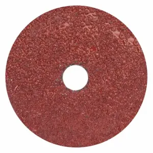 GRAINGER 77696000138 Fiber Disc, 5 X 7/8 Inch Hole Size, Aluminum Oxide, 24 Grit, 25 PK | CP9HJW 435Z55