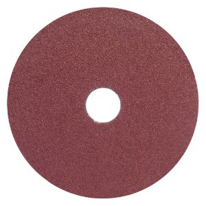 GRAINGER 77696000140 5 Inch Coated Fiber Disc, 7/8 Inch Hole Size, 50 Grit Aluminium Oxide, 25 Pk | CD2NBK 435Z82