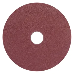 GRAINGER 77696000140 5 Inch Coated Fiber Disc, 7/8 Inch Hole Size, 50 Grit Aluminium Oxide, 25 Pk | CD2NBK 435Z82