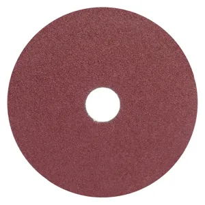 GRAINGER 77696009806 7 Inch Coated Fiber Disc, 7/8 Inch Hole Size, 50 Grit Aluminium Oxide, 25 Pk | CD2NBL 435Z84