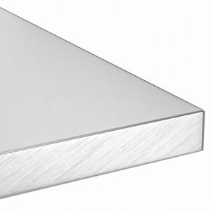 GRAINGER 7803_12_12 Aluminum Plate, 12 Inch Overall Length, 65 Brinell Hardness | CQ6QHU 786DX0