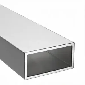 GRAINGER 23352_36_0 Stainless Steel Rectangle Tube 316, 36 Inch Length, 4 Inch Width, 2 Inch Height, Welded | CQ4CFM 796PN9