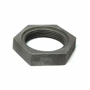 GRAINGER 783Y37 Hex Locknut, Malleable Iron, 2 1/2 Inch Fitting Pipe Size | CQ7KAC