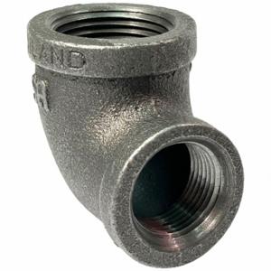 GRAINGER 783Y41 90 Deg. Reducing Elbow, Malleable Iron, 2 1/2 Inch X 1 1/2 Inch Fitting Pipe Size | CQ7JUM