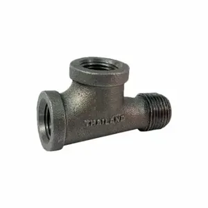 GRAINGER 783Y72 Street Tee, Malleable Iron, 1/2 Inch x 1/2 Inch x 1/2 Inch Fitting Pipe Size | CQ7KFU