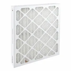 GRAINGER 786EK9 Pleated Air Filters, 20x25x4, MERV 13, High Capacity, Synthetic, Beverage Board | CQ3RBN